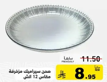 Decorative plate 12 inches