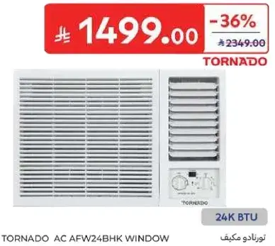 Tornado AC, 24K BTU window air conditioner.