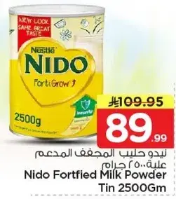 Nido Fortified Milk Powder Tin 2500Gm