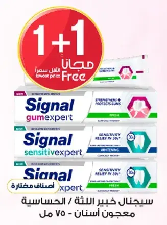 سيجنال خبير اللثه / الحساسيه معجون اسنان - 70 مل