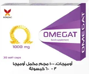 OMEGAT dietary supplement, 30 soft capsules.