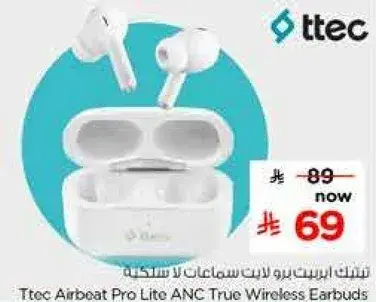 Ttec Airbeat Pro Lite ANC True Wireless Earbuds