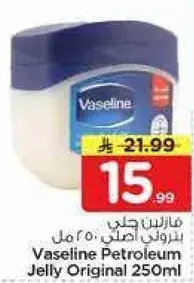 Vaseline Petroleum Jelly Original 250ml