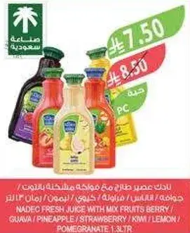 Nadeo Fresh Juice with Mix Fruits Berry 1.3L