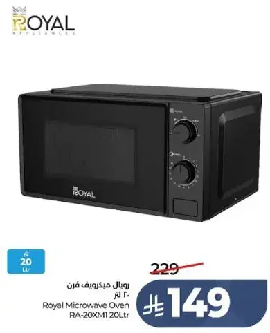 Royal Microwave Oven RA-20XM1 20Ltr