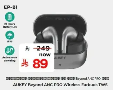 AUKEY Beyond ANC PRO Wireless Earbuds.