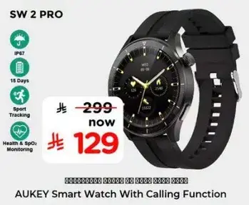 AUKEY Smart Watch With Calling Function.