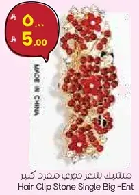 Hair Clip Stone Single Big-Ent