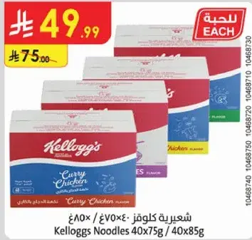 Kelloggs Noodles 40x75g