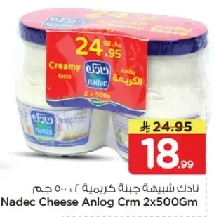Nadec Cheese Anlog Crm 2x500Gm