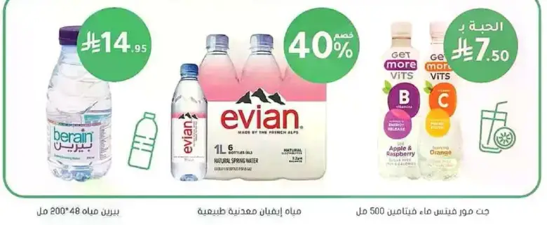 مياه ايفيان مصدره طبيعيه