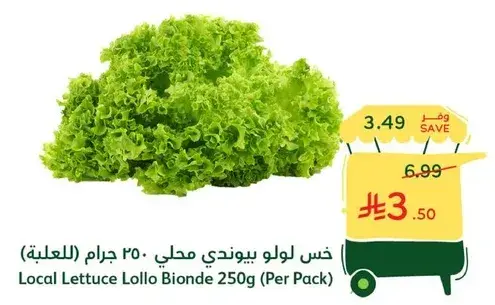 Local Lettuce Lollo Bionde 250g (Per Pack)
