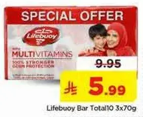 Lifebuoy Bar Total 10 3x70g