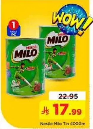 Nestle Milo Tin 400Gm