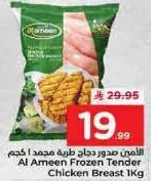 Al Ameen Frozen Tender Chicken Breast 1kg