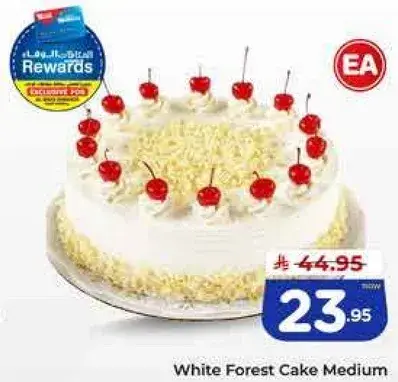 White Forest Cake Medium