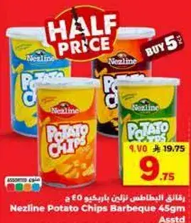 رقايق البطاطس نزلين 465 جرام