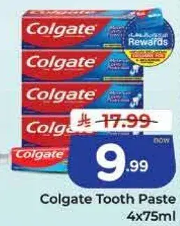 Colgate Tooth Paste 4x75ml
