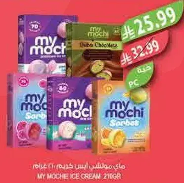 My Mochi ice cream assorted flavors.