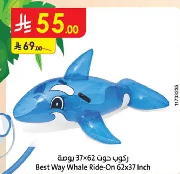 ركوب حوت 37x62 بوصه