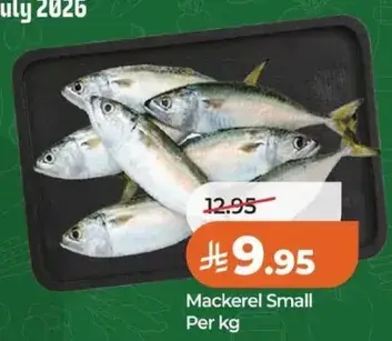 Mackerel Small Per kg