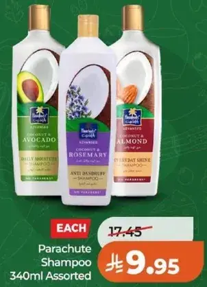Parachute Shampoo Assorted