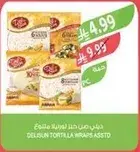 Delsun Tortilla Wraps Assorted