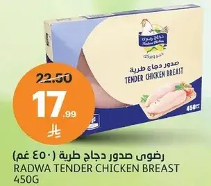رضوي صدور دجاج طريه 450 غم