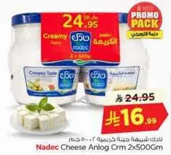 Nadec Cheese Analog Cream 2x500 gm