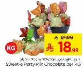 Sweet-e Party Mix Chocolate per KG