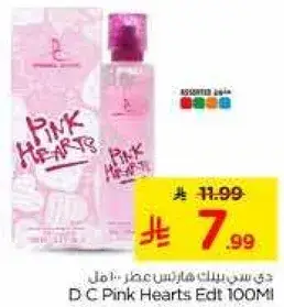 D C Pink Hearts Edt 100ML