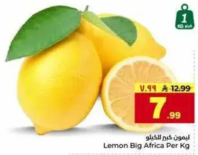ليمون كبير افريقيا لكل كيلو