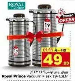 Royal Prince Vacuum Flask 1.9L + 1.3L.