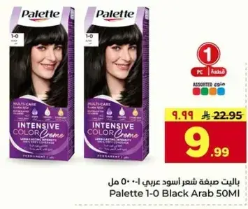 باليت صبغه شعر اسود عربي 50 مل