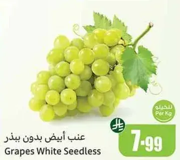 Grapes White Seedless