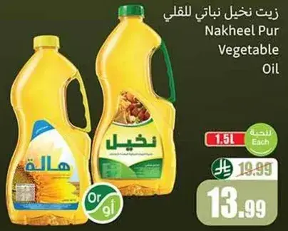 زيت نخل نباتي للقلي