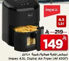 Impex 4.5L Digital Air Fryer