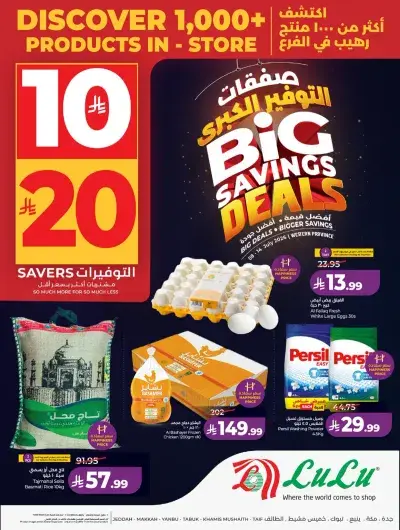 BIG SAVINGS DEALS