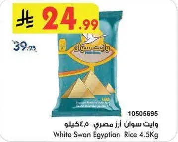 وايت سوان ارز مصري 4.5كيلو
