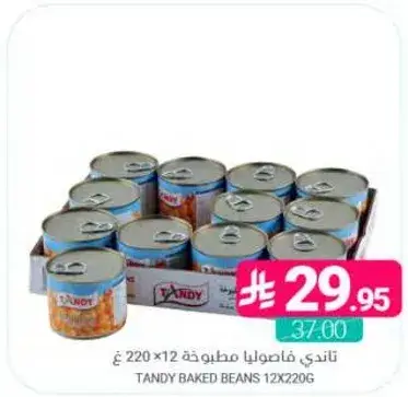 TANDY BAKED BEANS 12X220G
