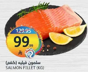 سلمون فيليه (كغم).