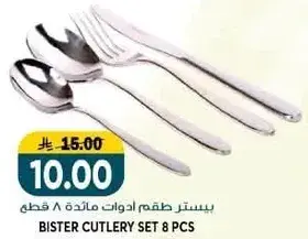 Bister cutlery set 8 pcs