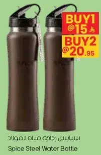 Spice Steel Water Bottle