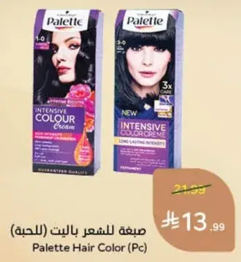 باليت صبغه شعر (للحيه)