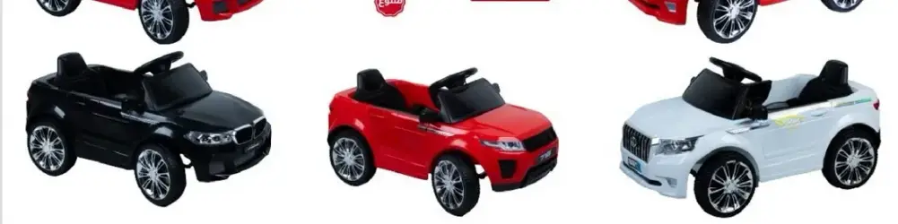 Electric toy car for children.