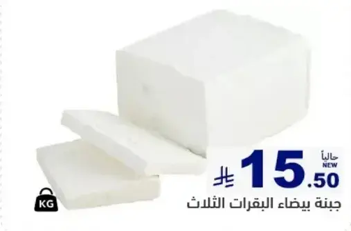 جبنه بيضاء البقرات الثلاث.