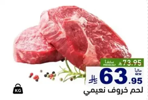 Lamb meat, tender.