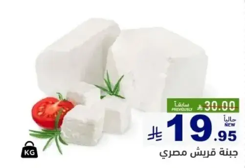 Egyptian white cheese.