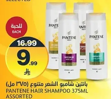 باستخدام شامبو الشعر متنوع (375 مل)