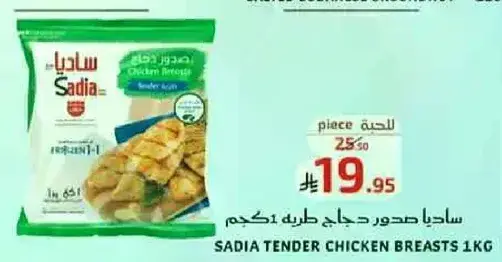 Sadia Tender Chicken Breasts 1kg